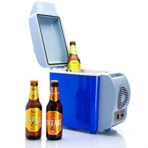 یخچال مسافرتی 12 ولت فندکی خودرو همراه 7.5 لیتری پرتابل سرد و گرم