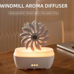 دستگاه بخور رطوبت ساز هوا آسیاب بادی windmill aroma diffuser